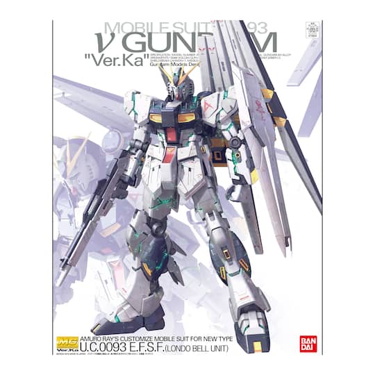 Bandai MG Gundam Ver.Ka U.C.0093 Mobile Suit Model Kit